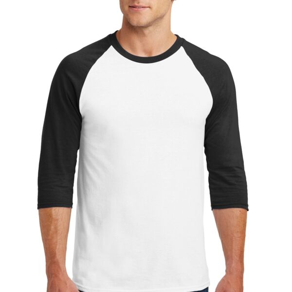 Baseball Adult 3/4 Sleeve Raglan T Shirt Thumbnail