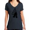 Saugus Volleyball V-Neck - Ladies Thumbnail