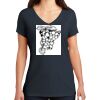 Saugus Volleyball V-Neck - Ladies Thumbnail