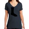 Saugus Volleyball V-Neck - Ladies Thumbnail