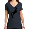Saugus Volleyball V-Neck - Ladies Thumbnail