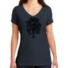 Saugus Volleyball V-Neck - Ladies Thumbnail