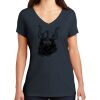 Saugus Volleyball V-Neck - Ladies Thumbnail