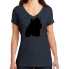 Saugus Volleyball V-Neck - Ladies Thumbnail