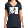 Saugus Volleyball V-Neck - Ladies Thumbnail
