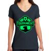Saugus Volleyball V-Neck - Ladies Thumbnail