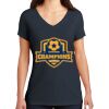Saugus Volleyball V-Neck - Ladies Thumbnail