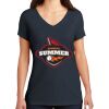 Saugus Volleyball V-Neck - Ladies Thumbnail