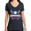 Saugus Volleyball V-Neck - Ladies Thumbnail