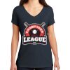 Saugus Volleyball V-Neck - Ladies Thumbnail