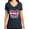 Saugus Volleyball V-Neck - Ladies Thumbnail