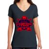 Saugus Volleyball V-Neck - Ladies Thumbnail