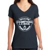 Saugus Volleyball V-Neck - Ladies Thumbnail