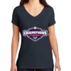 Saugus Volleyball V-Neck - Ladies Thumbnail
