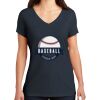 Saugus Volleyball V-Neck - Ladies Thumbnail