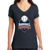 Saugus Volleyball V-Neck - Ladies Thumbnail