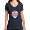 Saugus Volleyball V-Neck - Ladies Thumbnail
