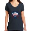 Saugus Volleyball V-Neck - Ladies Thumbnail