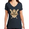 Saugus Volleyball V-Neck - Ladies Thumbnail