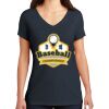 Saugus Volleyball V-Neck - Ladies Thumbnail
