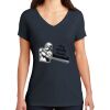 Saugus Volleyball V-Neck - Ladies Thumbnail