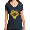 Saugus Volleyball V-Neck - Ladies Thumbnail