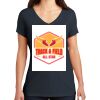 Saugus Volleyball V-Neck - Ladies Thumbnail