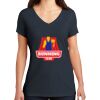 Saugus Volleyball V-Neck - Ladies Thumbnail