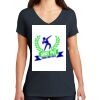 Saugus Volleyball V-Neck - Ladies Thumbnail