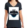 Saugus Volleyball V-Neck - Ladies Thumbnail