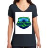 Saugus Volleyball V-Neck - Ladies Thumbnail