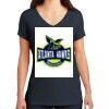 Saugus Volleyball V-Neck - Ladies Thumbnail