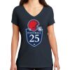 Saugus Volleyball V-Neck - Ladies Thumbnail