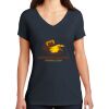 Saugus Volleyball V-Neck - Ladies Thumbnail