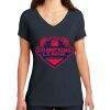 Saugus Volleyball V-Neck - Ladies Thumbnail