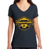 Saugus Volleyball V-Neck - Ladies Thumbnail