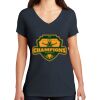 Saugus Volleyball V-Neck - Ladies Thumbnail