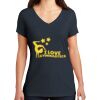 Saugus Volleyball V-Neck - Ladies Thumbnail