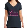 Saugus Volleyball V-Neck - Ladies Thumbnail