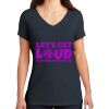 Saugus Volleyball V-Neck - Ladies Thumbnail