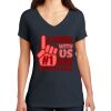 Saugus Volleyball V-Neck - Ladies Thumbnail