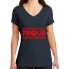 Saugus Volleyball V-Neck - Ladies Thumbnail