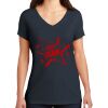 Saugus Volleyball V-Neck - Ladies Thumbnail
