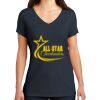 Saugus Volleyball V-Neck - Ladies Thumbnail