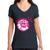 Saugus Volleyball V-Neck - Ladies Thumbnail