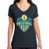 Saugus Volleyball V-Neck - Ladies Thumbnail
