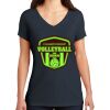 Saugus Volleyball V-Neck - Ladies Thumbnail