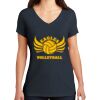 Saugus Volleyball V-Neck - Ladies Thumbnail