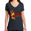 Saugus Volleyball V-Neck - Ladies Thumbnail