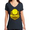 Saugus Volleyball V-Neck - Ladies Thumbnail